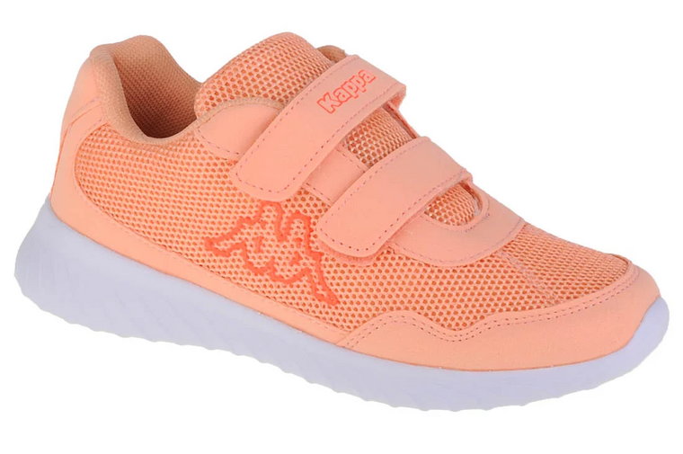 Kappa Cracker II K 260647K-7429, Dla dziewczynki, Pomarańczowe, buty sneakers, przewiewna siateczka, rozmiar: 31