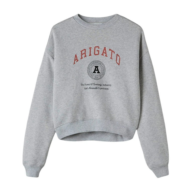 Organiczny Sweter Uniwersytecki z Bawełny Axel Arigato