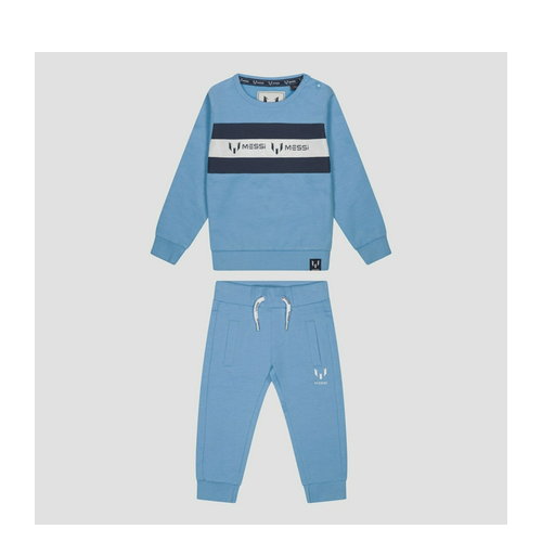 Komplet (bluza + spodnie) dla chłopca Messi S49311-2 74-80 cm Jasnoniebieski (8720815172489). Komplety chłopięce