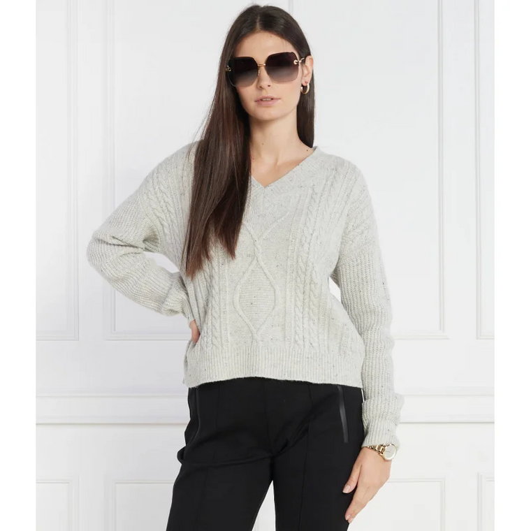 Max Mara Leisure Wełniany sweter CARMELA | Regular Fit