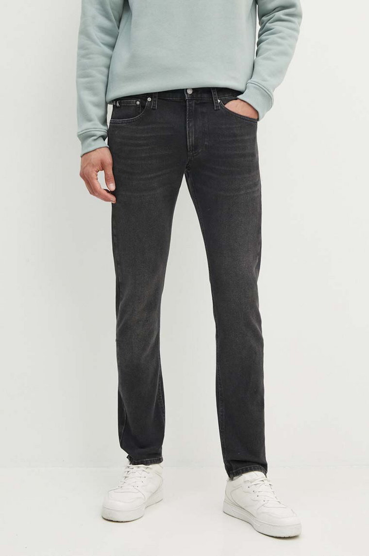 Calvin Klein Jeans jeansy męskie kolor czarny J30J326306