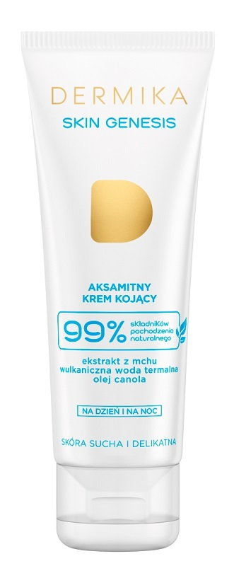 Dermika Skin Genesis - Aksamitny krem kojący dzień/noc skóra sucha i delikatna 30-40+ 50ml