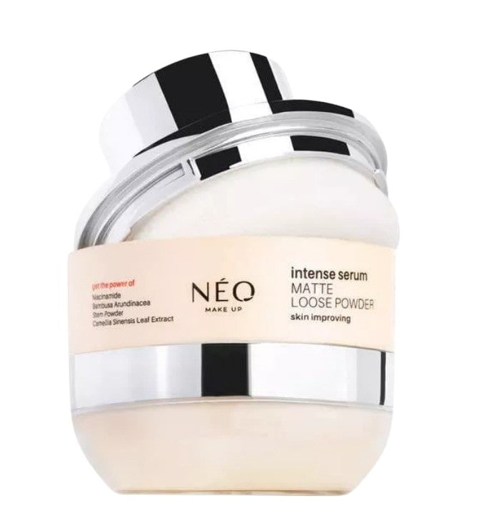 NEO MAKE UP Intense Serum Matte Loose Powder Puder sypki 10g