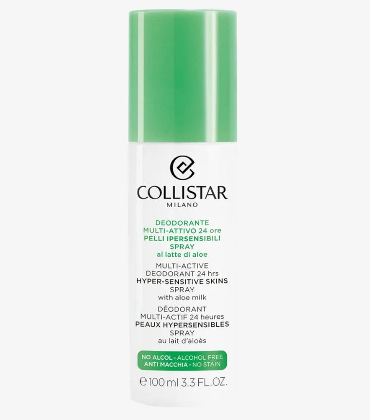 Collistar, multiaktywny dezodorant do skóry wrażliwej, 100 ml