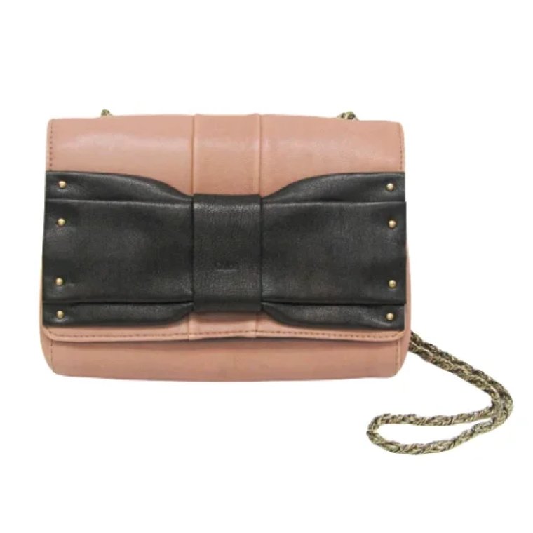 Pre-owned Leather crossbody-bags Chloé Pre-owned