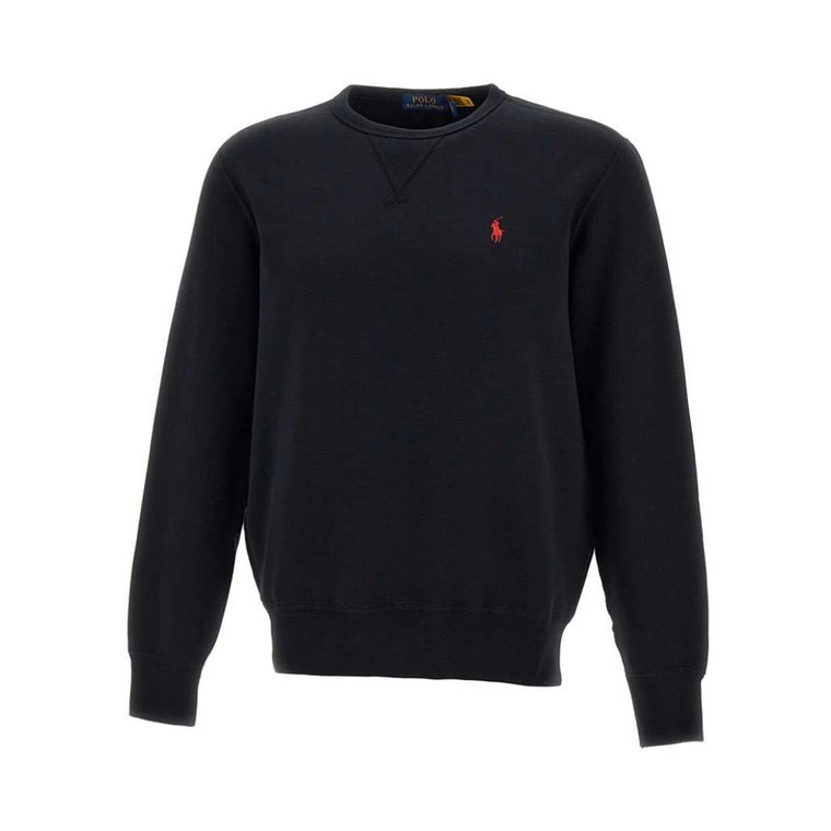 Klasyczny Czarny Sweter Ralph Lauren