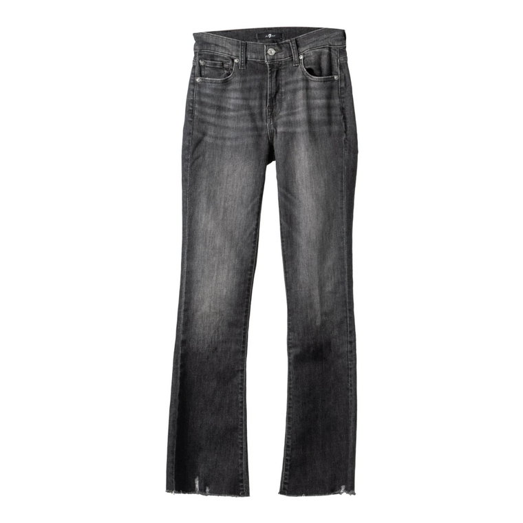 Luksusowe Bootcut Tailorless Jeans 7 For All Mankind