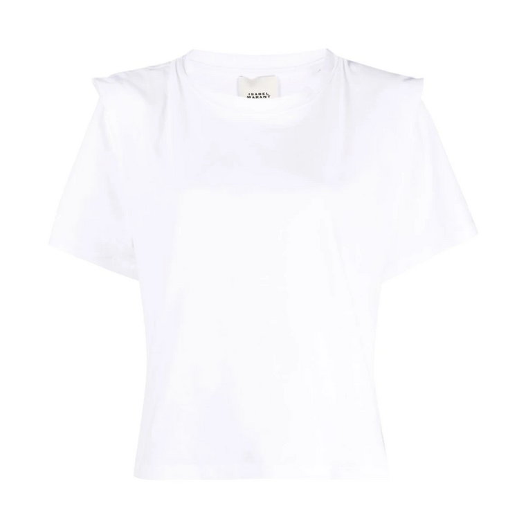 Biała koszulka Zelitos Tee Isabel Marant Étoile