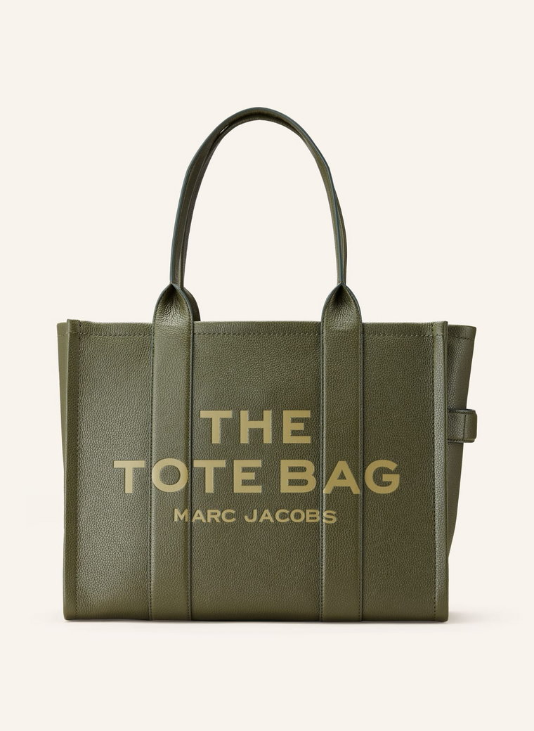 Marc Jacobs Torba Shopper The Large Tote Bag Leather gruen