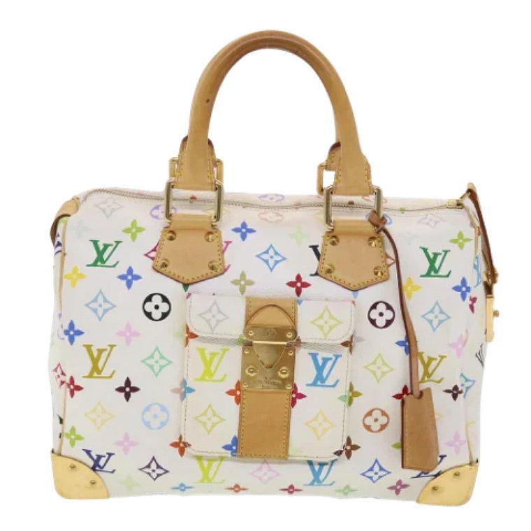 Pre-owned Canvas handbags Louis Vuitton Vintage