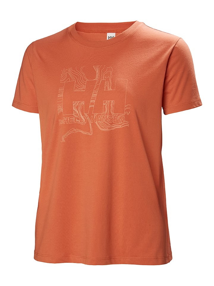 Helly Hansen Koszulka "Tech" w kolorze pomarańczowym