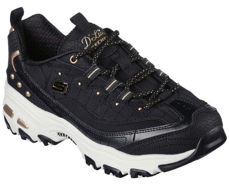 SKECHERS CZARNE DAMSKIE BUTY SPORTOWE D'Lites 39,5