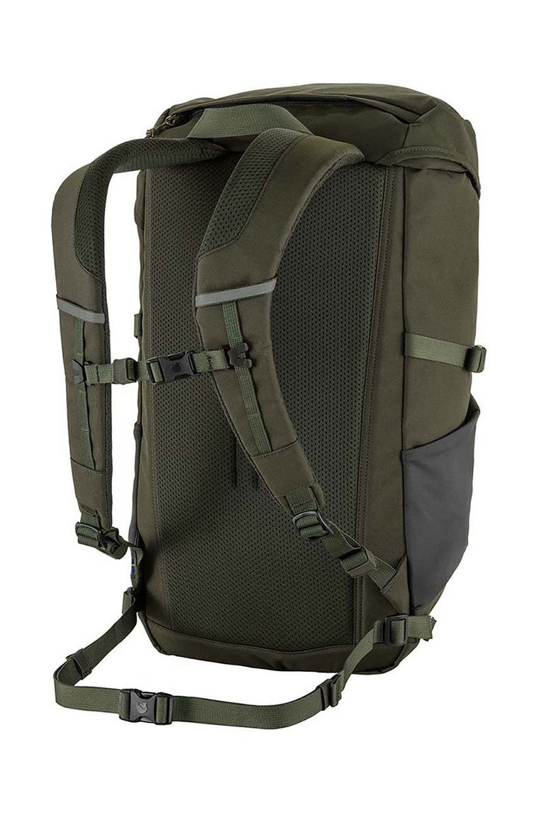 Fjallraven plecak F23350.662 Skule Top 26 kolor zielony duży gładki