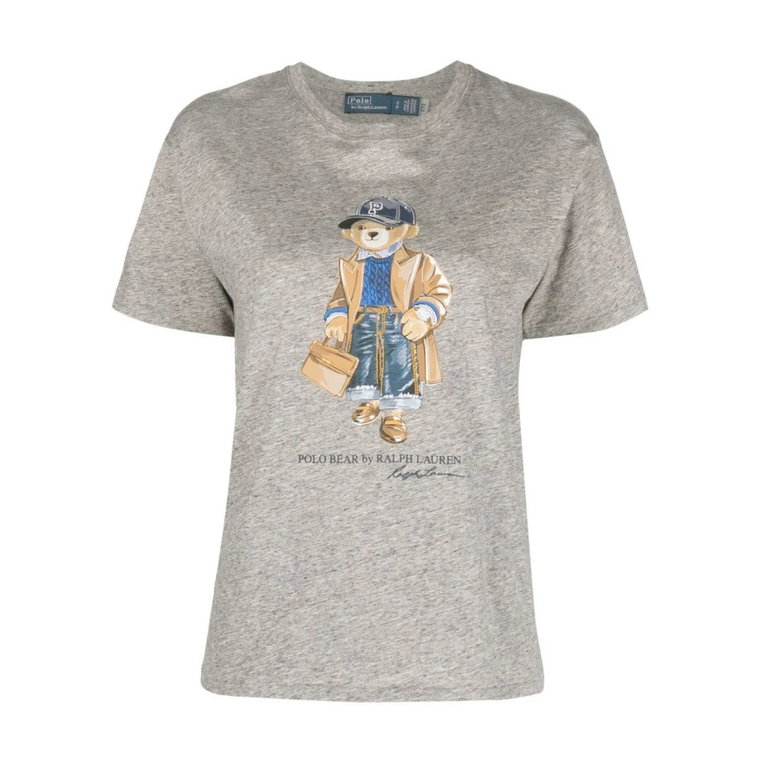 Szare Polo T-shirty i Pola Ralph Lauren