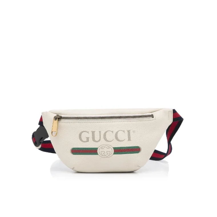 Pre-owned Leather travel-bags Gucci Vintage