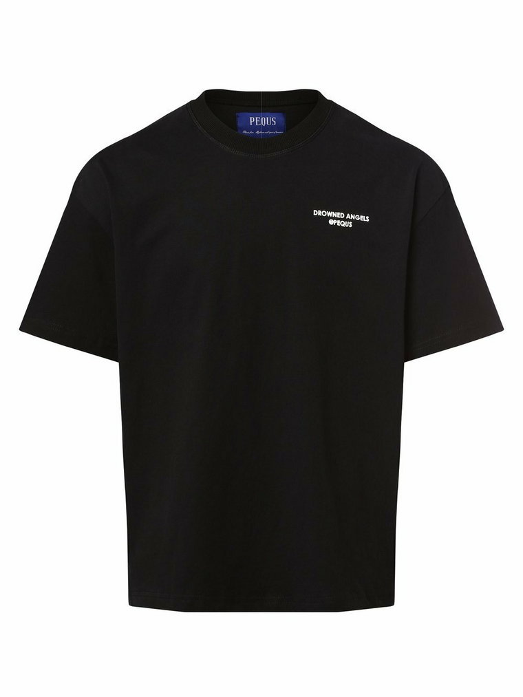 PEQUS - T-shirt męski, czarny