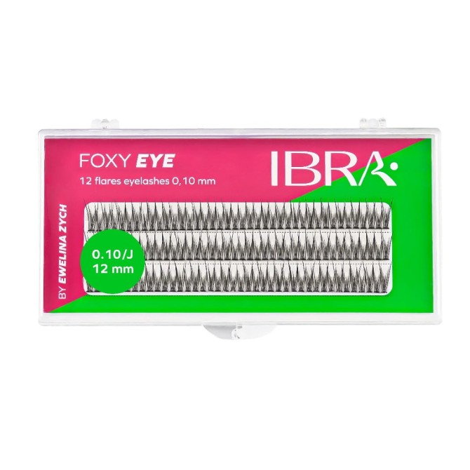 Ibra Foxy Eye kępki rzęs 12mm 120szt.