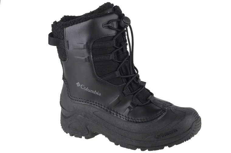 Columbia Bugaboot Celsius Boot 1945701010, Dla chłopca, Czarne, śniegowce, skóra licowa, rozmiar: 34