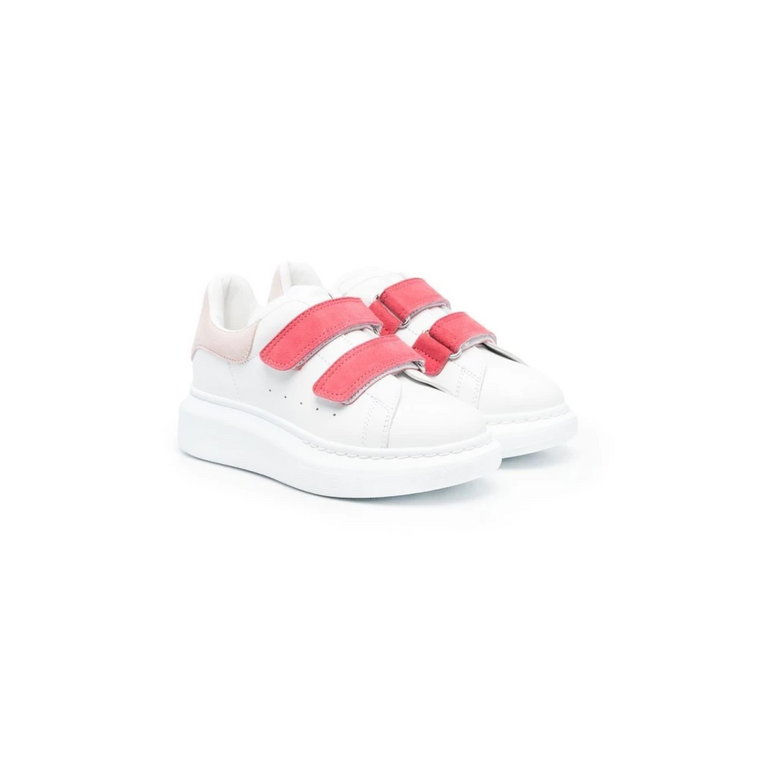 Oversized Touch-Strap Sneakers dla dziewcząt Alexander McQueen