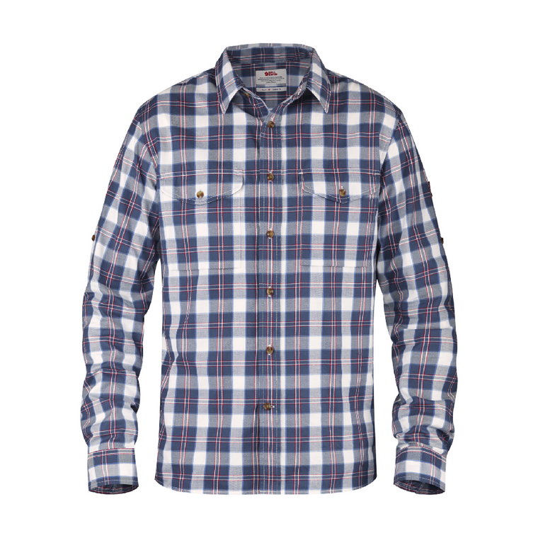 Męska koszula Fjallraven Singi Flannel Shirt LS uncle blue - L