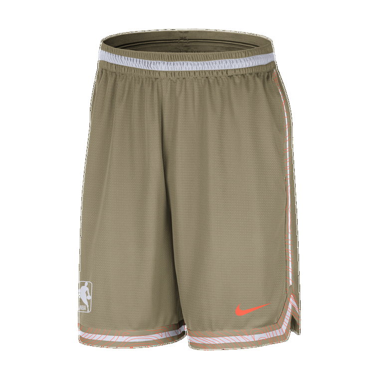 Spodenki męskie 20 cm NBA Nike Dri-FIT Team 31 DNA - Brązowy