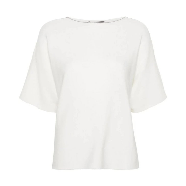 Białe T-shirty i Pola dla kobiet Fabiana Filippi