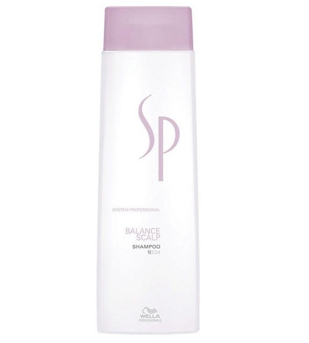 Wella Professionals SP Balance Scalp Shampoo szampon delikatnie oczyszczający do włosów i wrażliwej skóry głowy 250ml