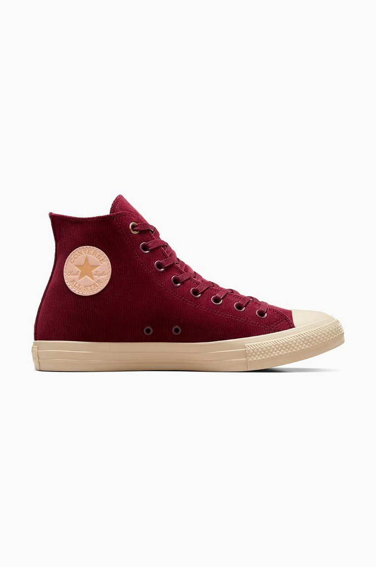 Converse trampki Converse x Wonka Chuck Taylor All Star Corduroy męskie kolor bordowy A08153C