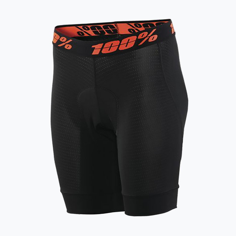 Bokserki rowerowe z wkładką damskie 100% Crux Liner W black