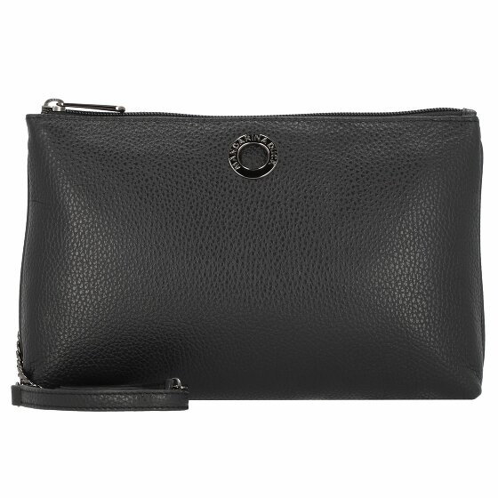 Mandarina Duck Skórzana torba na ramię Mellow 28 cm nero