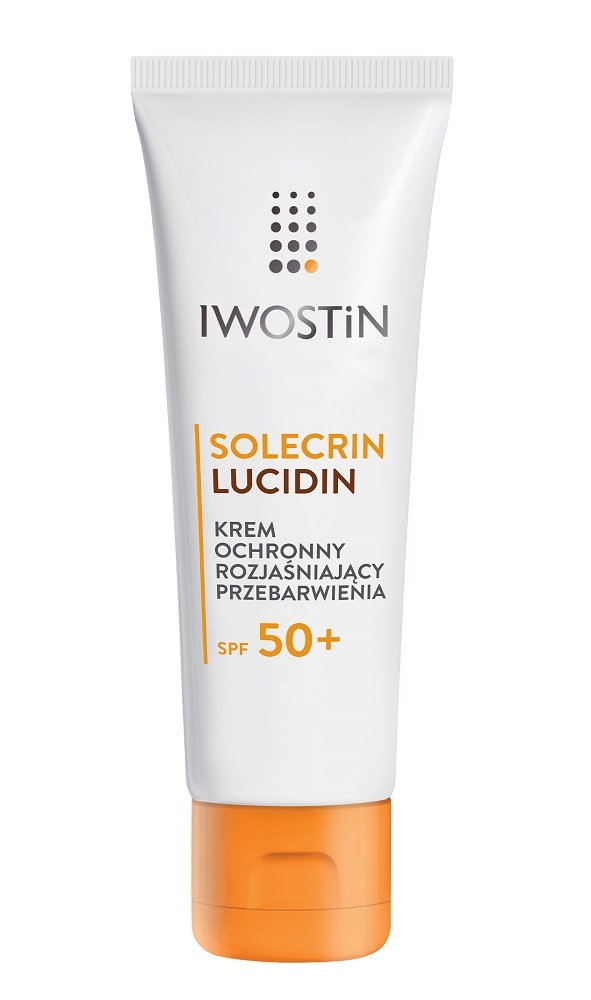 Iwostin Solecrin Lucidin - krem na przebarwienia SPF50+ 50ml