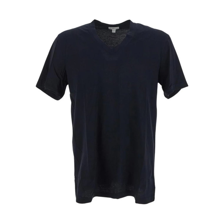 Klasyczny T-shirt z Bawełny James Perse