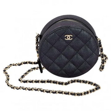Chanel Vintage, Pre-ownedLeathercrossbody-bags Czarny, female,
