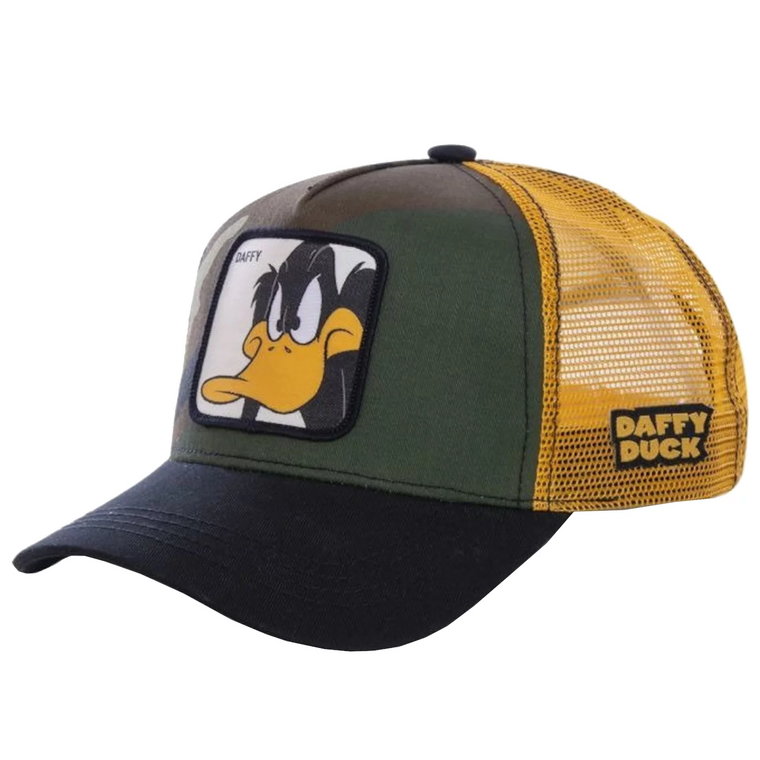 Capslab Looney Tunes Daffy Duck Cap CL-LOO-1-DAF4, Męskie, Brązowe, czapki z daszkiem, bawełna, rozmiar: One size