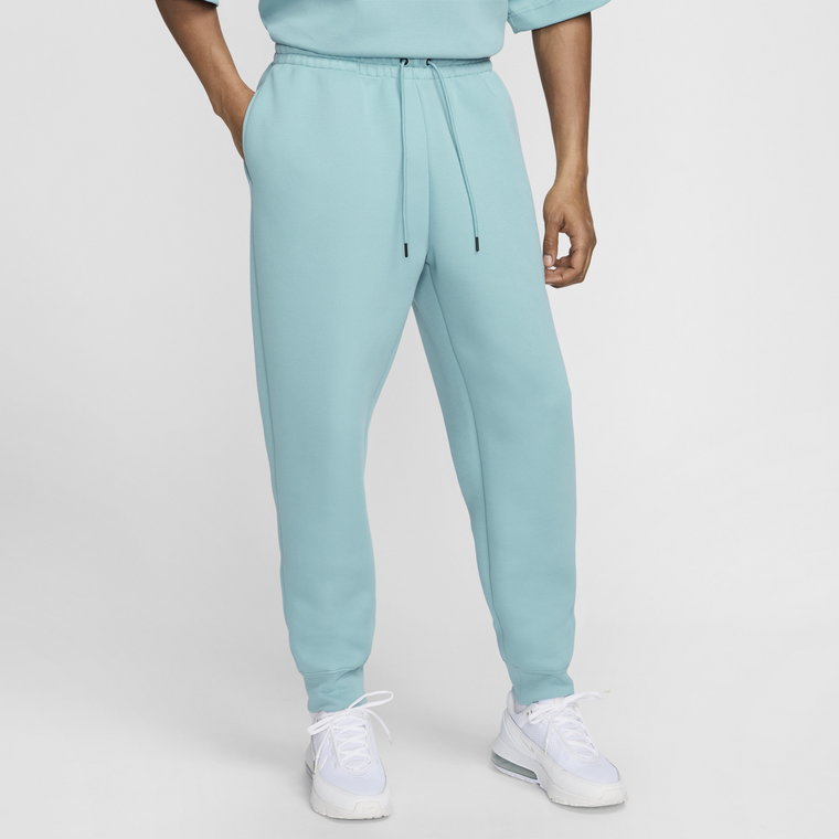 Męskie spodnie z dzianiny Nike Tech - Niebieski
