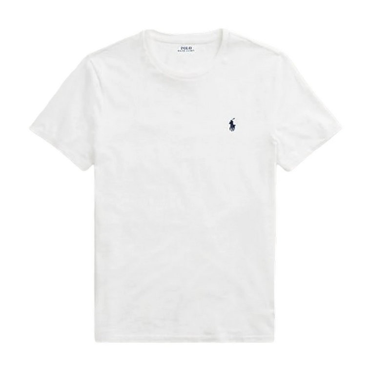 Klasyczny Bawełniany T-shirt dla Mężczyzn Ralph Lauren