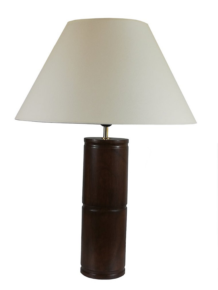 Lampa DREWNIANA nocna stołowa 921D