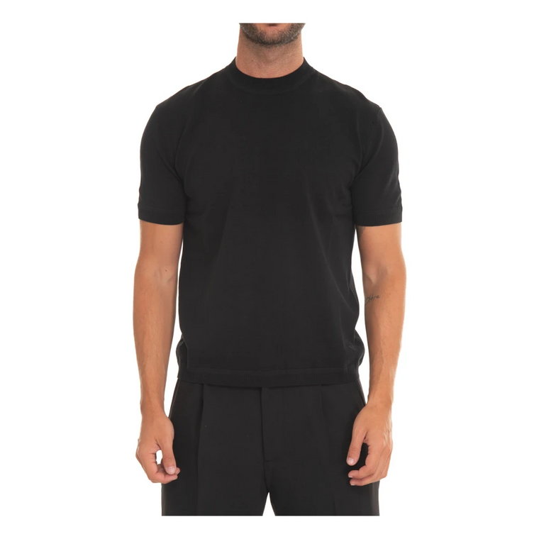 Slim Fit Koszulka z Jerseyu Emporio Armani