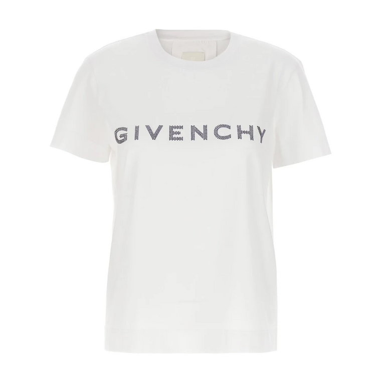 Efektowna koszulka z kryształkami Givenchy