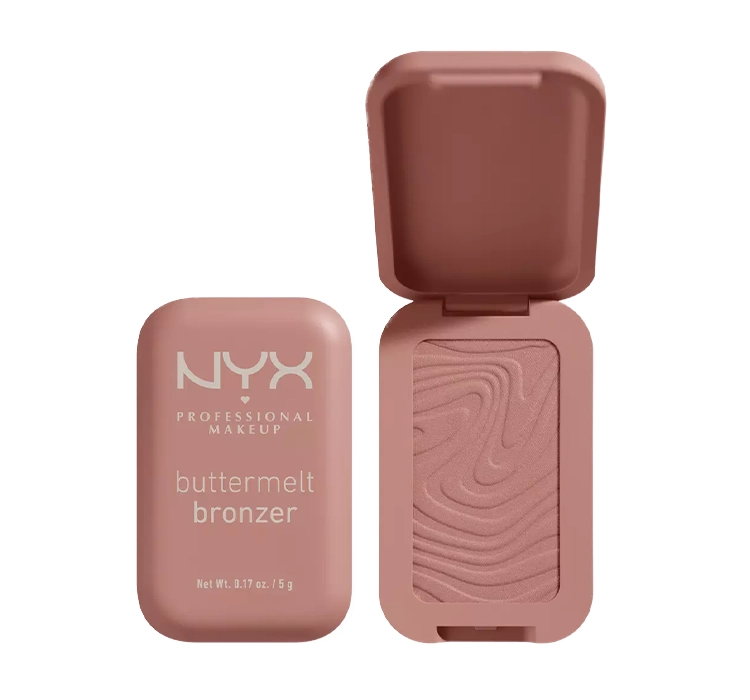 NYX PROFESSIONAL MAKEUP BUTTERMELT BRONZER DO TWARZY W KOMPAKCIE 01 BUTTA CUP 5G