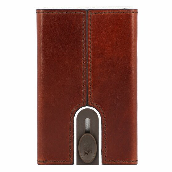 The Bridge Story Uomo Credit Card Case Leather 6,5 cm marrone