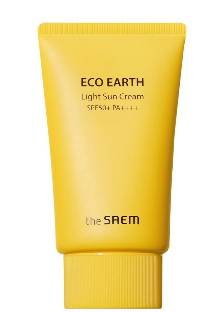 The Saem Eco Earth Lekki krem do twarzy SPF 50