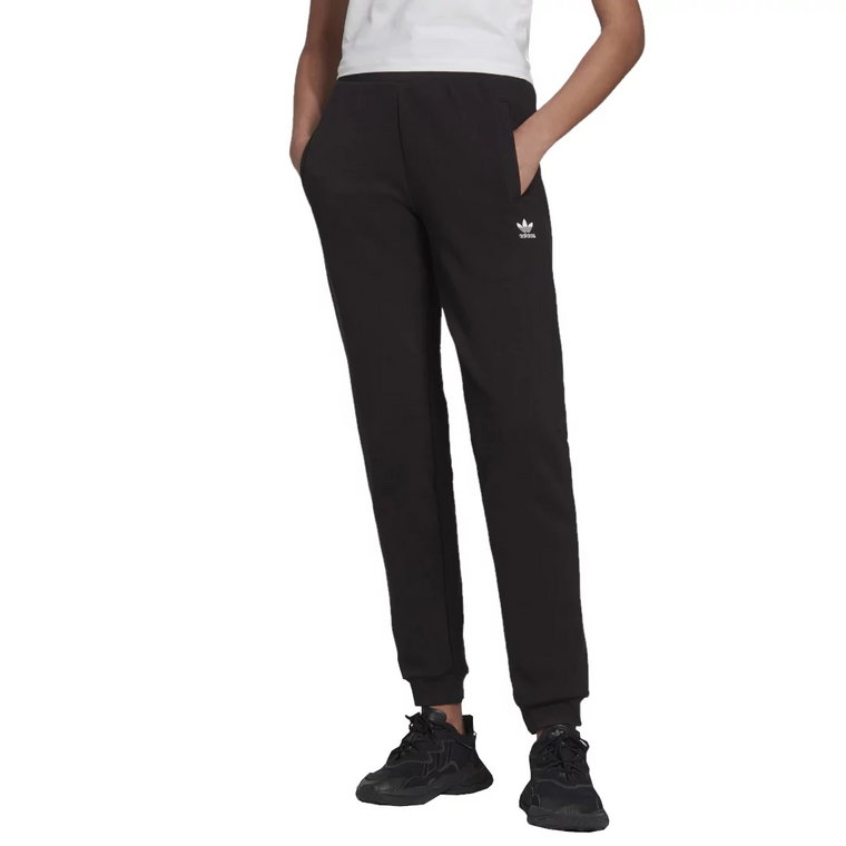 adidas Adicolor Essentials Slim Joggers Pants H37878, Damskie, Czarne, spodnie, bawełna, rozmiar: 32