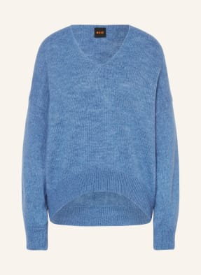 Boss Sweter Fondy Z Dodatkiem Alpaki blau