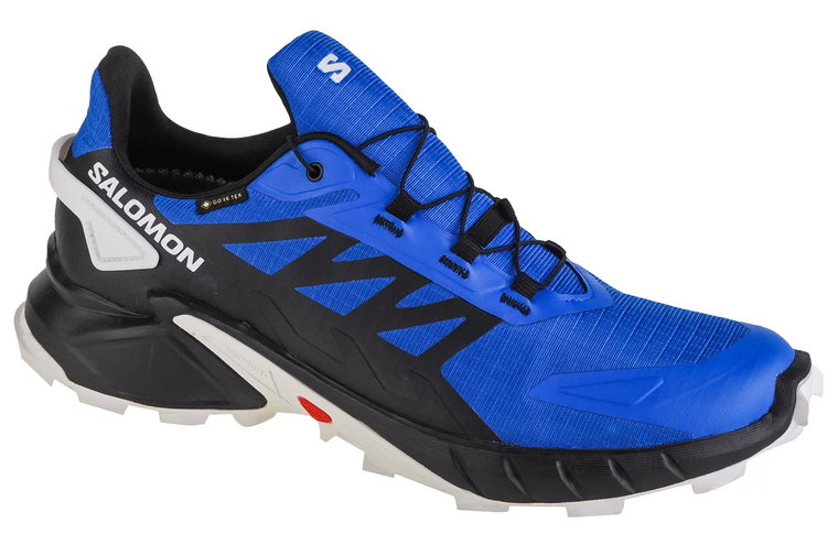 Salomon Supercross 4 GTX 471196, Męskie, Niebieskie, buty do biegania, tkanina, rozmiar: 41 1/3