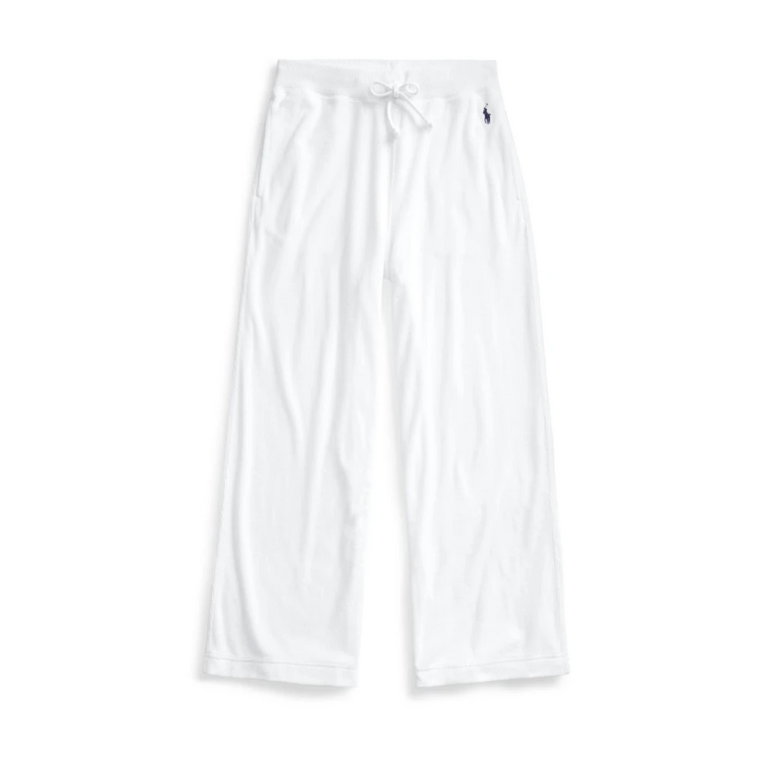 Białe Krótkie Spodnie Casual Dla Kobiet Ralph Lauren