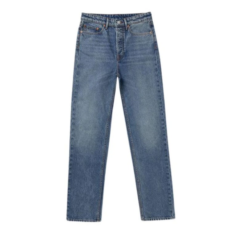 Klasyczne Straight Leg Jeans Denham