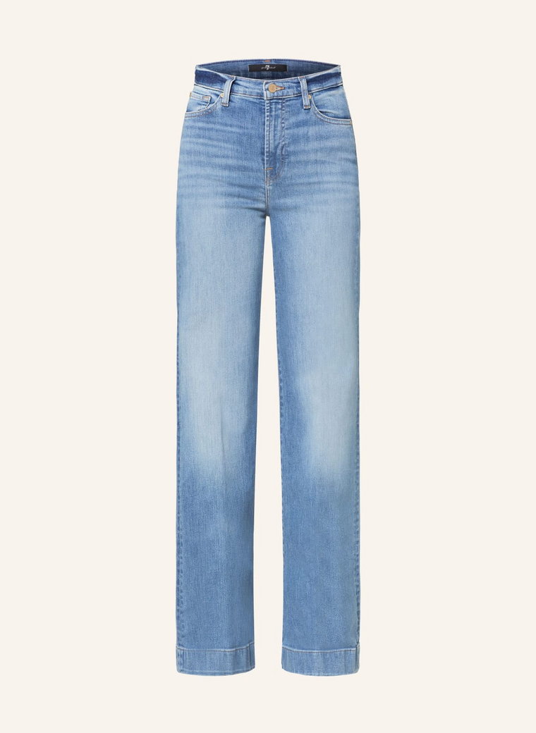 7 For All Mankind Jeansy Flared Modern Dojo blau