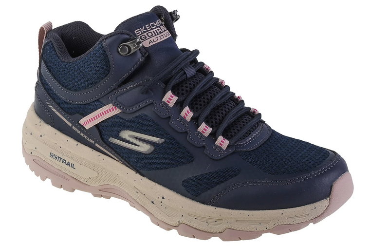 Skechers Go Run Trail Altitude - Highly Elevated 128206-NVPK, Damskie, Granatowe, buty trekkingowe, tkanina, rozmiar: 37