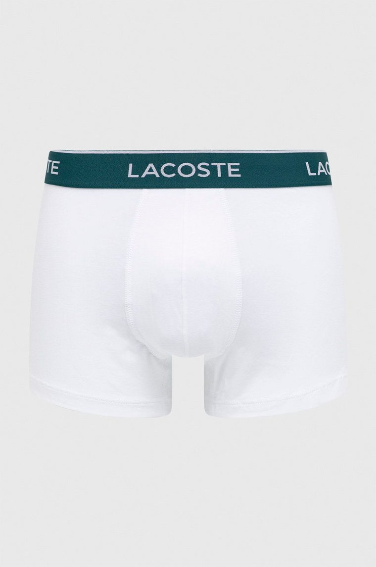 Lacoste bokserki (3-pack) męskie kolor biały 5H3389-NUA